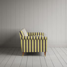 Side View of Idler 3 Seater Sofa in Regatta Cotton, Custard