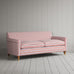 image of Idler 3 Seater Sofa in Slow Lane Cotton Linen, Berry