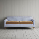 Front view of the Idler 3 seater sofa by Nicola Harding