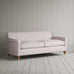 image of Idler 3 Seater Sofa in Ticking Cotton, Berry