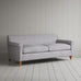 image of Idler 3 Seater Sofa in Ticking Cotton, Blue Brown