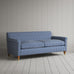 image of Idler 3 Seater Sofa in Well Plaid Cotton, Blue Brown