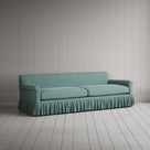 Curtain Call 4 Seater Sofa in Laidback Linen Cerulean