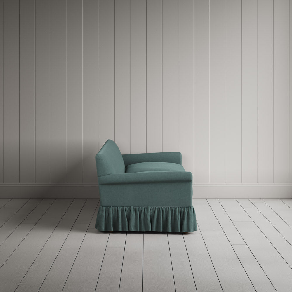  Side view of 4 Seater Sofa in Laidback Linen Mineral 