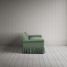 Side View of Curtain Call 4 Seater Sofa in Laidback Linen Moss