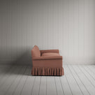 Side View Curtain Call 4 Seater Sofa in Laidback Linen Roseberry