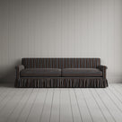 Curtain Call 4 Seater Sofa in Regatta Cotton, Charcoal