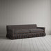 image of Curtain Call 4 Seater Sofa in Regatta Cotton, Charcoal