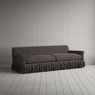 Curtain Call 4 Seater Sofa in Regatta Cotton, Charcoal