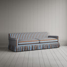 Curtain Call 4 Seater Sofa in Regatta Cotton, Blue