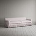 image of Curtain Call 4 Seater Sofa in Ticking Cotton, Berry