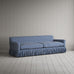 image of Curtain Call 4 Seater Sofa in Well Plaid Cotton, Blue Brown