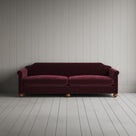 Dolittle 4 seater sofa in Classic Corduroy Cherry - NiX by Nicola Harding & Co.