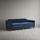 Large 4 seater sofa in Classic Corduroy Dark Blue - By NiX