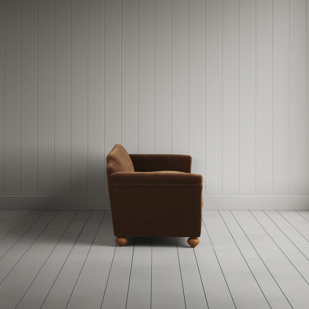 Side View of 4 seater in Tobacco Classic Corduroy - NiX