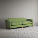 Dolittle 4 Seater Sofa in Colonnade Cotton, Green and Wine