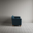 Side profile of Dolittle 4 seater Sofa in Intelligent Velvet Aegean