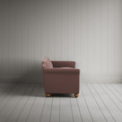 Side profile of Dolittle 4 seater Sofa in Intelligent Velvet Dusky Pink