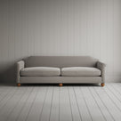 Front View of Dolittle 4 seater Sofa in Intelligent Velvet Moonstone