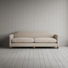 Dolittle 4 seater sofa in Laidback Linen Dove full front view