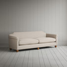 Dolittle 4 seater sofa in Laidback Linen Dove angled view - Nicola Harding Interiors
