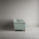 Side Profile of Dolittle 4 seater Sofa in Laidback Linen Sky