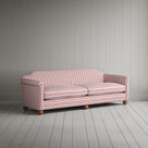 Dolittle 4 Seater Sofa in Slow Lane Cotton Linen, Berry