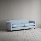 Dolittle 4 Seater Sofa in Slow Lane Cotton Linen, Blue