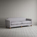 image of Dolittle 4 Seater Sofa in Ticking Cotton, Blue Brown