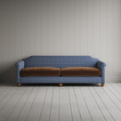 Dolittle 4 seater sofa in Well Plaid Frame and Classic Corduroy Tobacco Seat