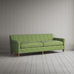 image of Idler 4 Seater Sofa in Colonnade Cotton, Green and Wine