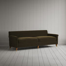 Idler 4 seater sofa in Intelligent Velvet Seaweed