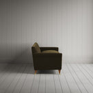 Side profile of Idler 4 seater sofa in Intelligent Velvet Seaweed