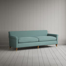 Idler 4 seater sofa in Laidback Linen Cerulean