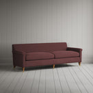 Idler 4 seater sofa in Laidback Linen Damson