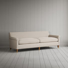 Idler 4 seater sofa in Laidback Linen Dove angled view - NiX