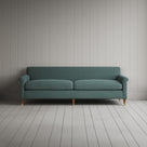 Front view of Idler 4 seater sofa in Laidback Linen Mineral
