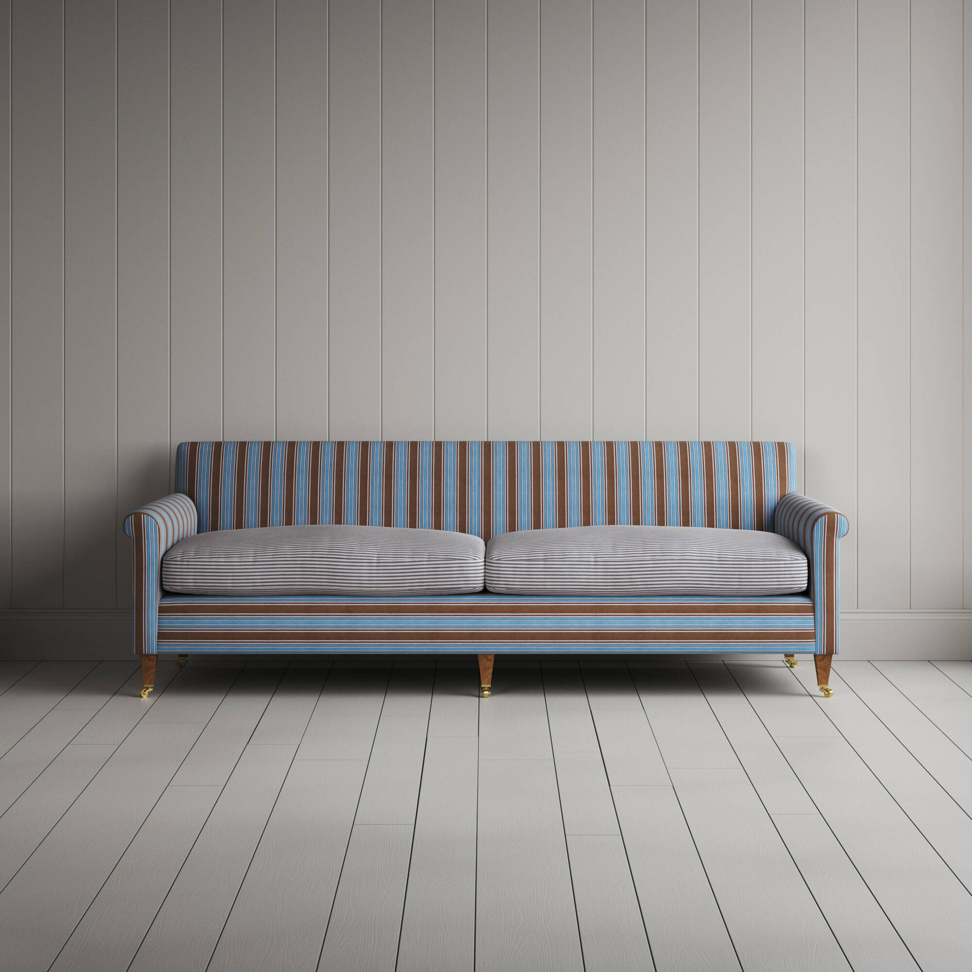  Front view of the Idler 4 seater sofa by NiX 