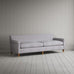 image of Idler 4 Seater Sofa in Ticking Cotton, Blue Brown