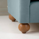 Dolittle Big Love Seat close-up detail of the spherical feet by NiX.