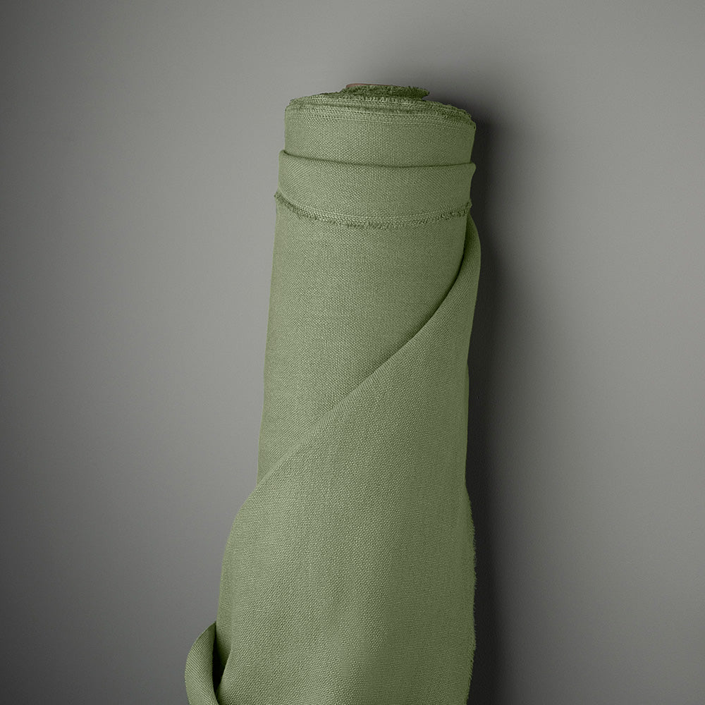  Laidback Linen in Moss, fabric roll 