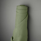 Laidback Linen in Moss, fabric roll
