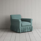 Curtain Call Armchair in Laidback Linen Cerulean