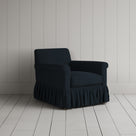Curtain Call Armchair in Laidback Linen Midnight