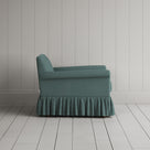Side View of Curtain Call Armchair in Laidback Linen Mineral