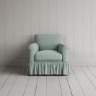 Front View of Curtain Call Armchair in Laidback Linen Sky