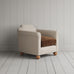 image of Dolittle Armchair in Laidback Linen Dove Frame and Classic Corduroy Tobacco Seat