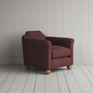 Dolittle Armchair in Laidback Linen Damson