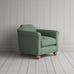 image of Dolittle Armchair in Laidback Linen Moss