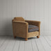 image of Dolittle Armchair in Classic Corduroy Stone Beige Frame and Regatta Charcoal Seat